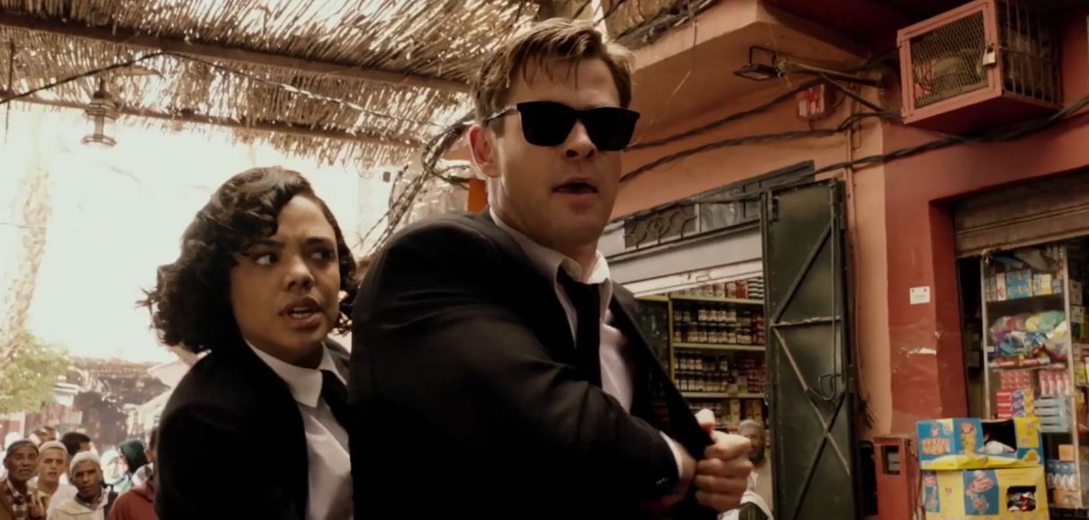 MIB: Homens de Preto – Internacional | Chris Hemsworth e Tessa Thompson aparecem em nova imagem do reboot