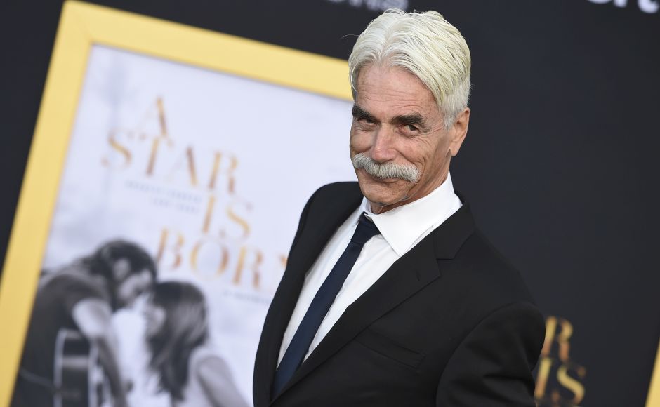 Sam Elliott arrives at the Los Angeles premiere of "A Star Is Born" on Monday, Sept. 24, 2018, at the Shrine Auditorium. (Photo by Jordan Strauss/Invision/AP)