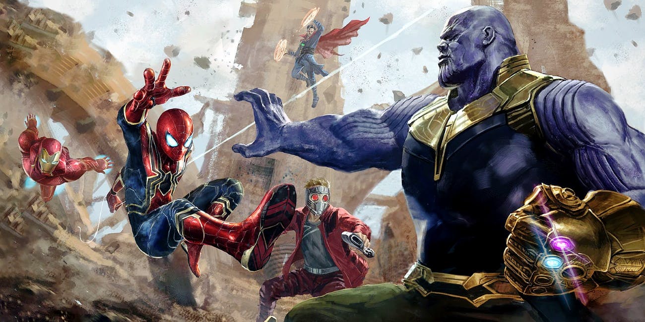 Homem-Aranha: Longe de Casa | Fã cria paródia de pôster com Thanos no lugar de Peter Parker