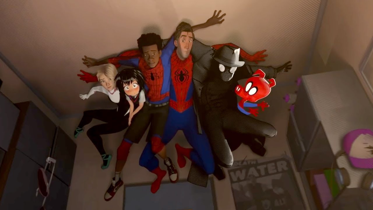 Homem-Aranha no Aranhaverso | Personagens do filme recriam cena icônica de Vingadores em arte de fã