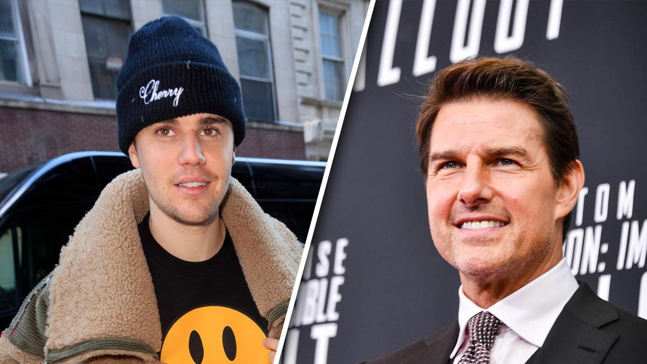 UFC quer promover luta entre Justin Bieber e Tom Cruise: “Evento mais fácil da história”