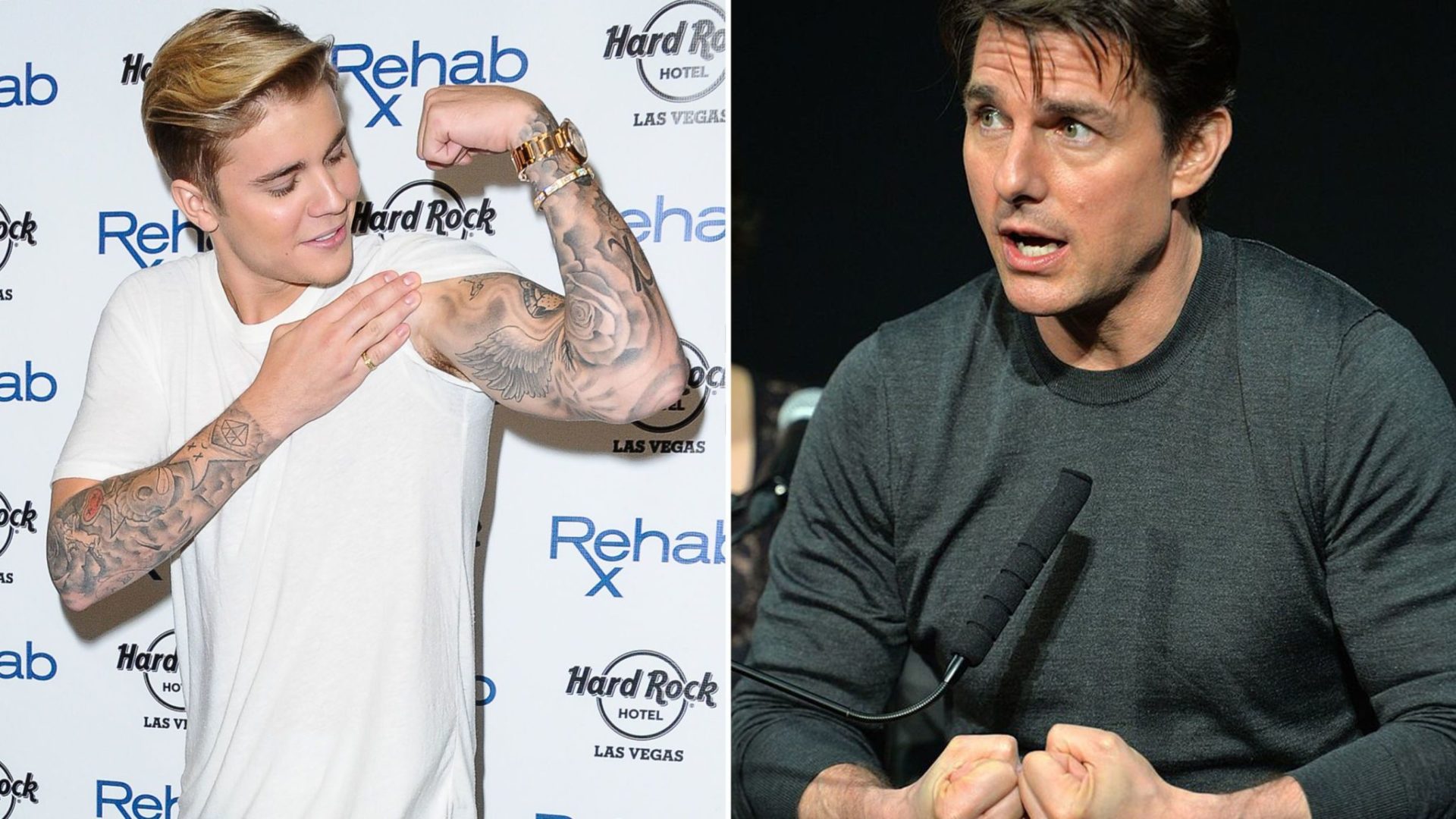 Justin Bieber explica pedido de luta com Tom Cruise