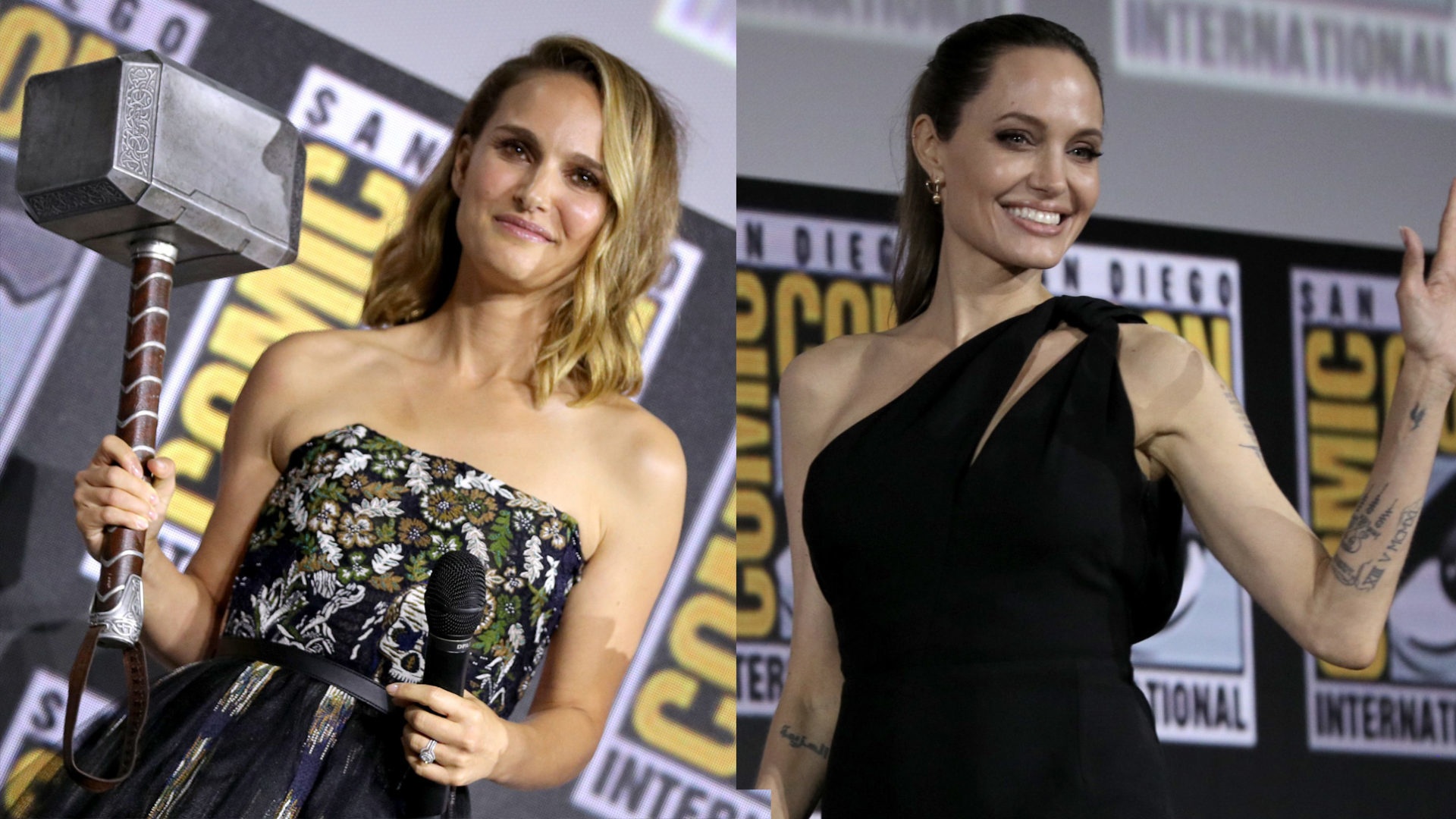 Angelina Jolie e Natalie Portman agora são as mais poderosas heroínas do MCU