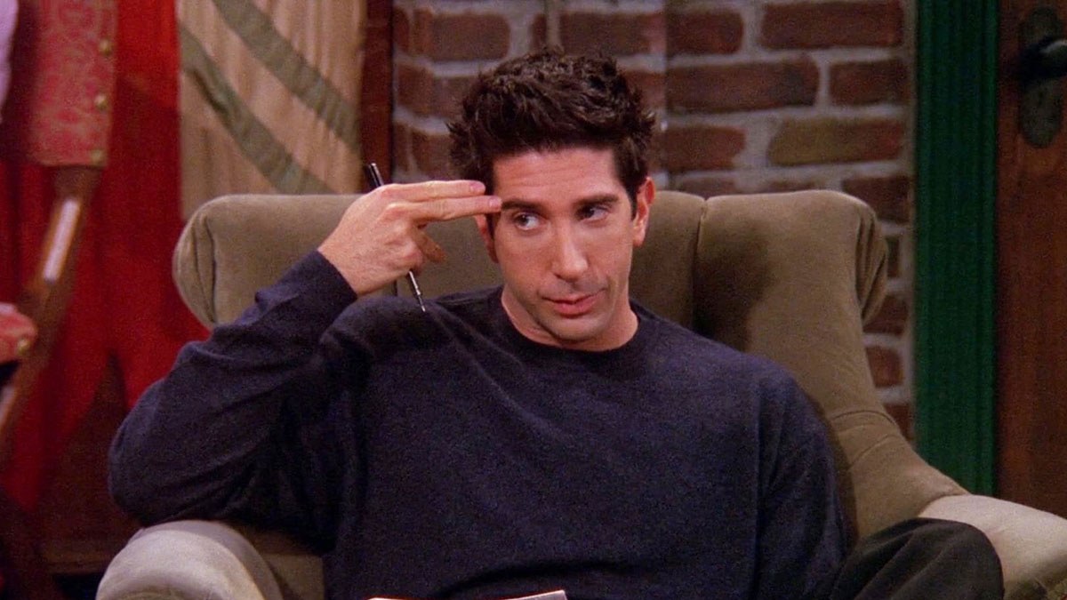 Ross de Friends já apareceu em outra série – e ainda bem que você não viu