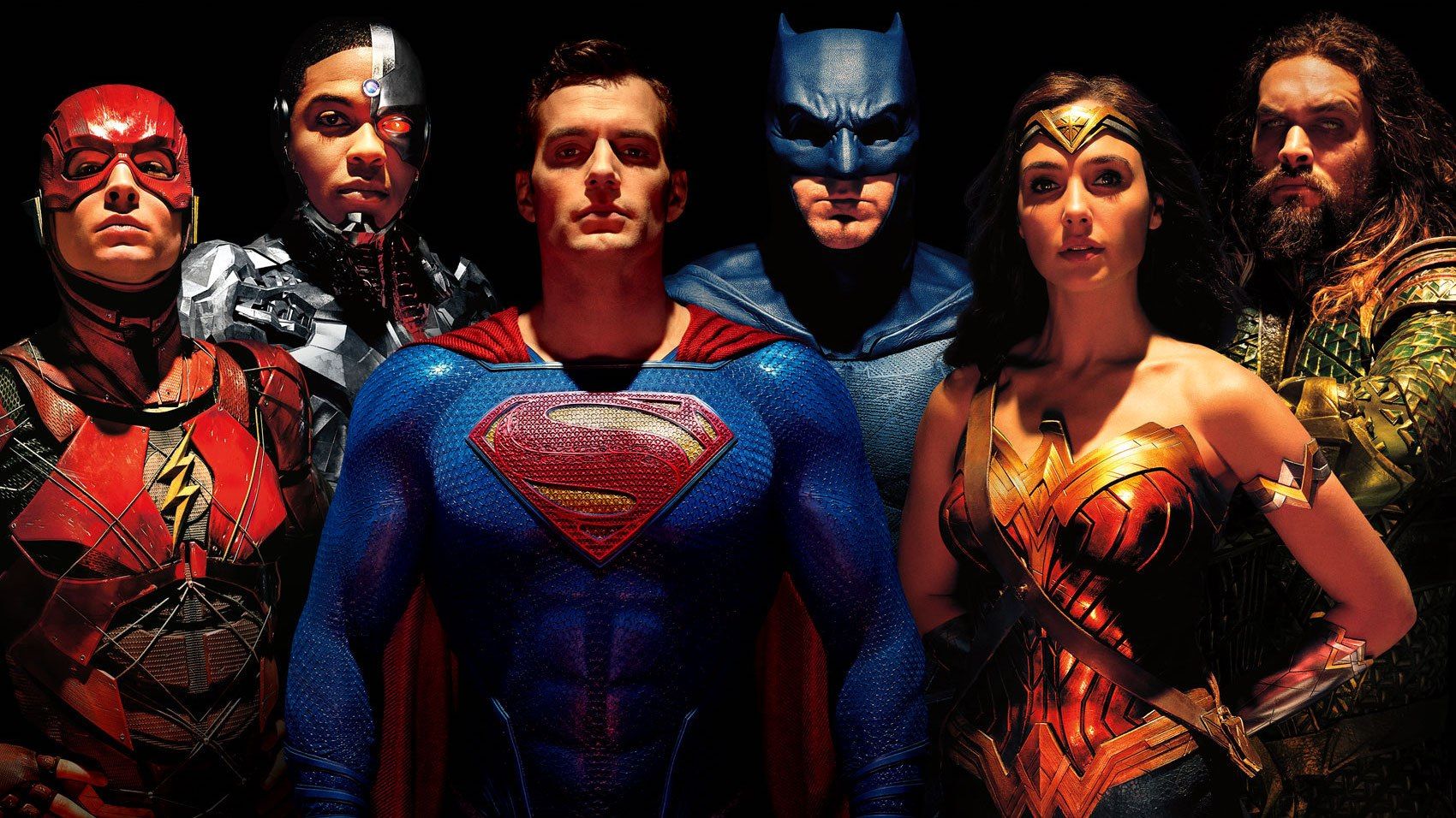 Batman de Ben Affleck está com heróis em cartaz de Liga da Justiça 2; veja