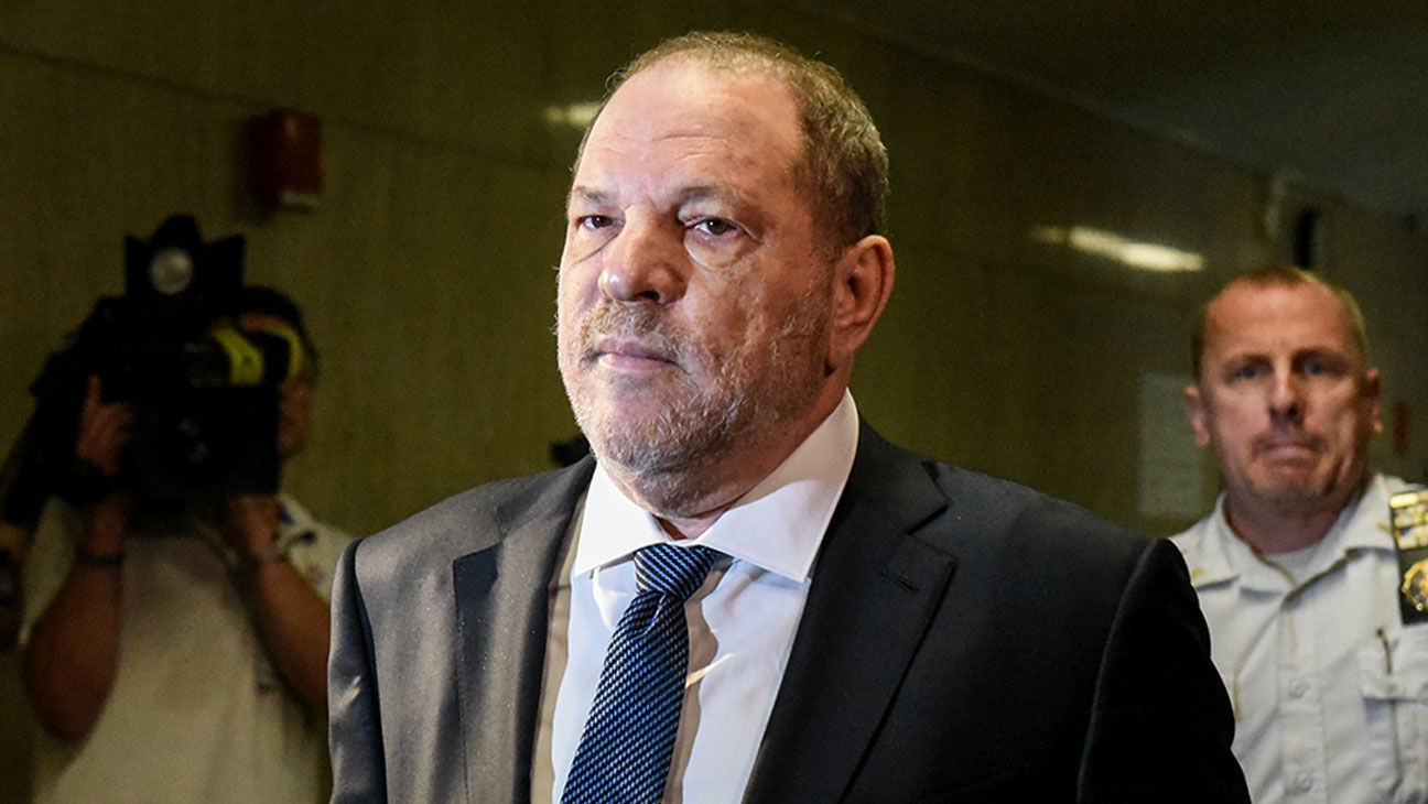 NEW YORK, NY - OCTOBER 11: Harvey Weinstein arrives at the New York State Supreme Court on October 11, 2018 in New York City. According to reports, one of the counts against Weinstein, involving Lucia Evans, has been dropped because investigators found a written account of the encounter that suggests it may have been consensual. (Photo by Stephanie Keith/Getty Images)