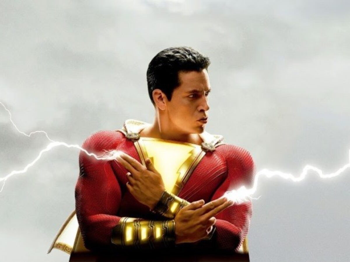 Zachary Levi interpreta o herói titular em Shazam