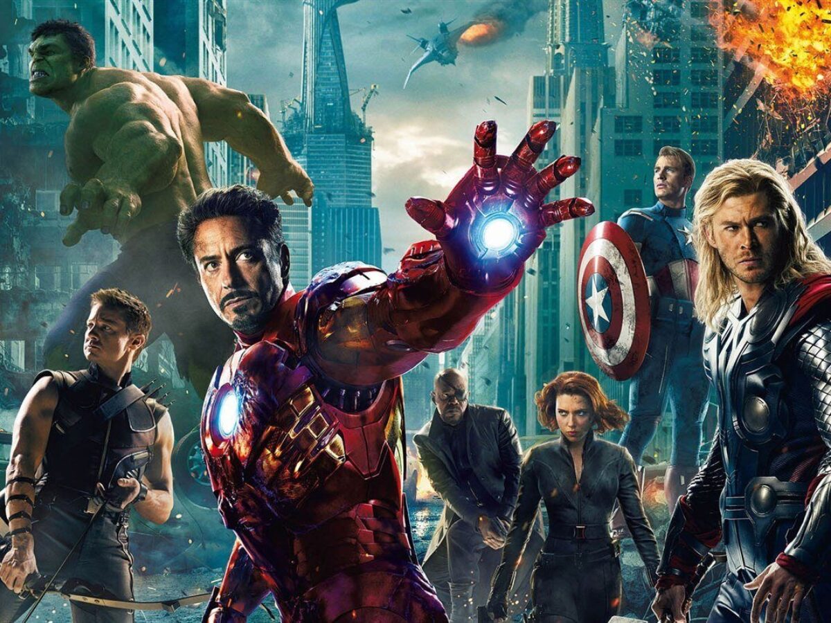 Os Vingadores foi o primeiro filme da equipe da Marvel