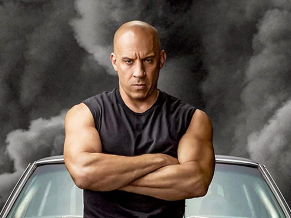 Sem camisa, Vin Diesel mostra físico para Velozes e Furiosos 10