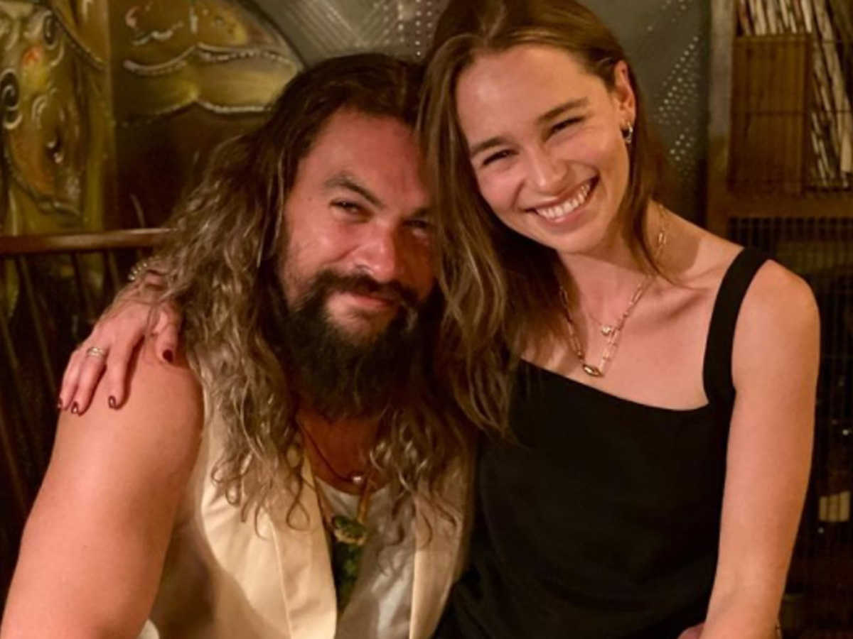 Jason Momoa e atriz de Game of Thrones têm encontro e ficam bêbados