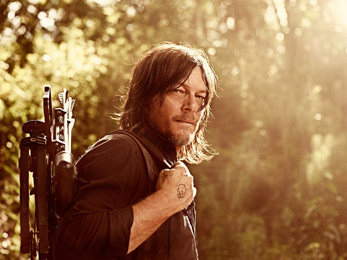 Norman Reedus interpreta Daryl em The Walking Dead