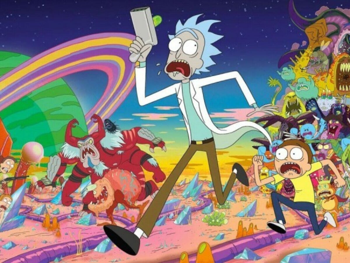 Rick and Morty é exibida pelo HBO Max