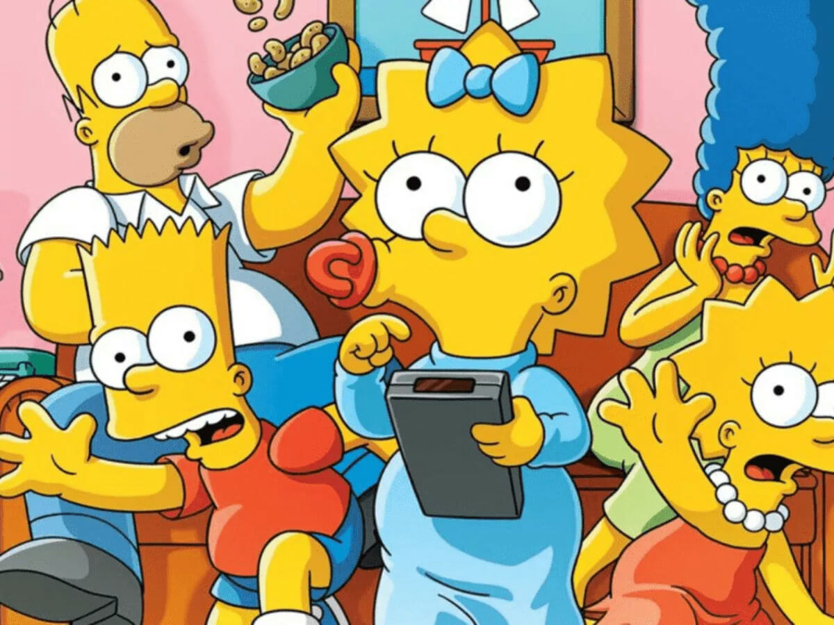 O real motivo para os personagens de Os Simpsons terem pele amarela