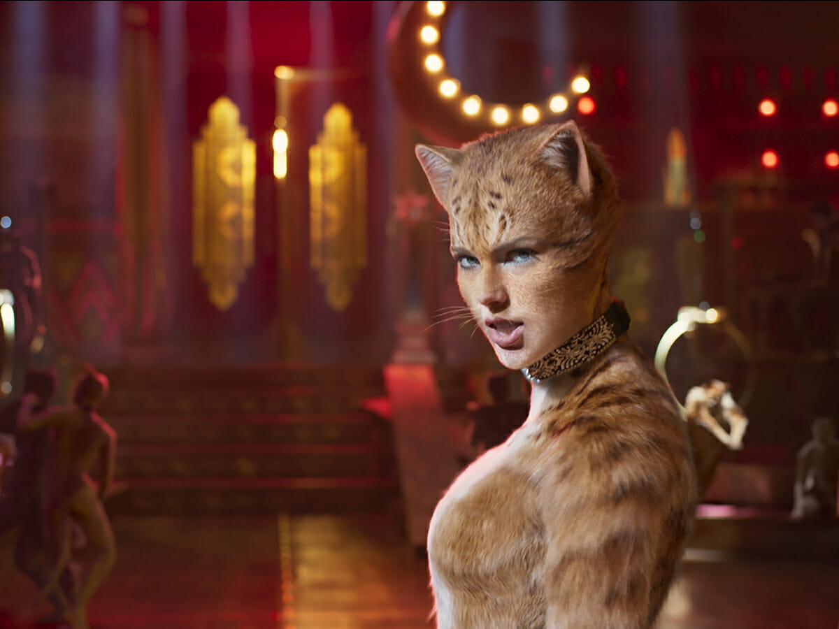 Taylor Swift as Bombalurina in "Cats," co-written and directed by Tom Hooper.