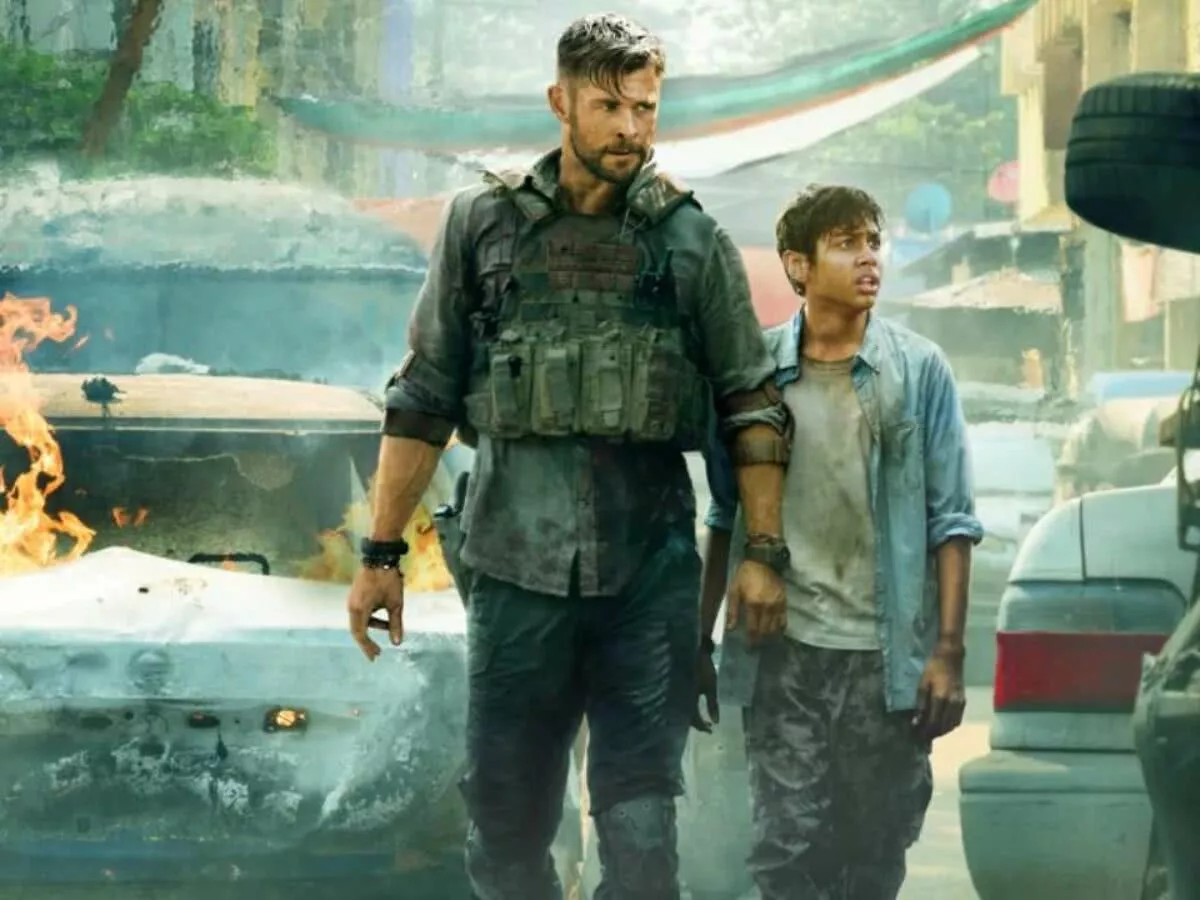 Resgate 2: Chris Hemsworth divulga cena insana do filme da Netflix