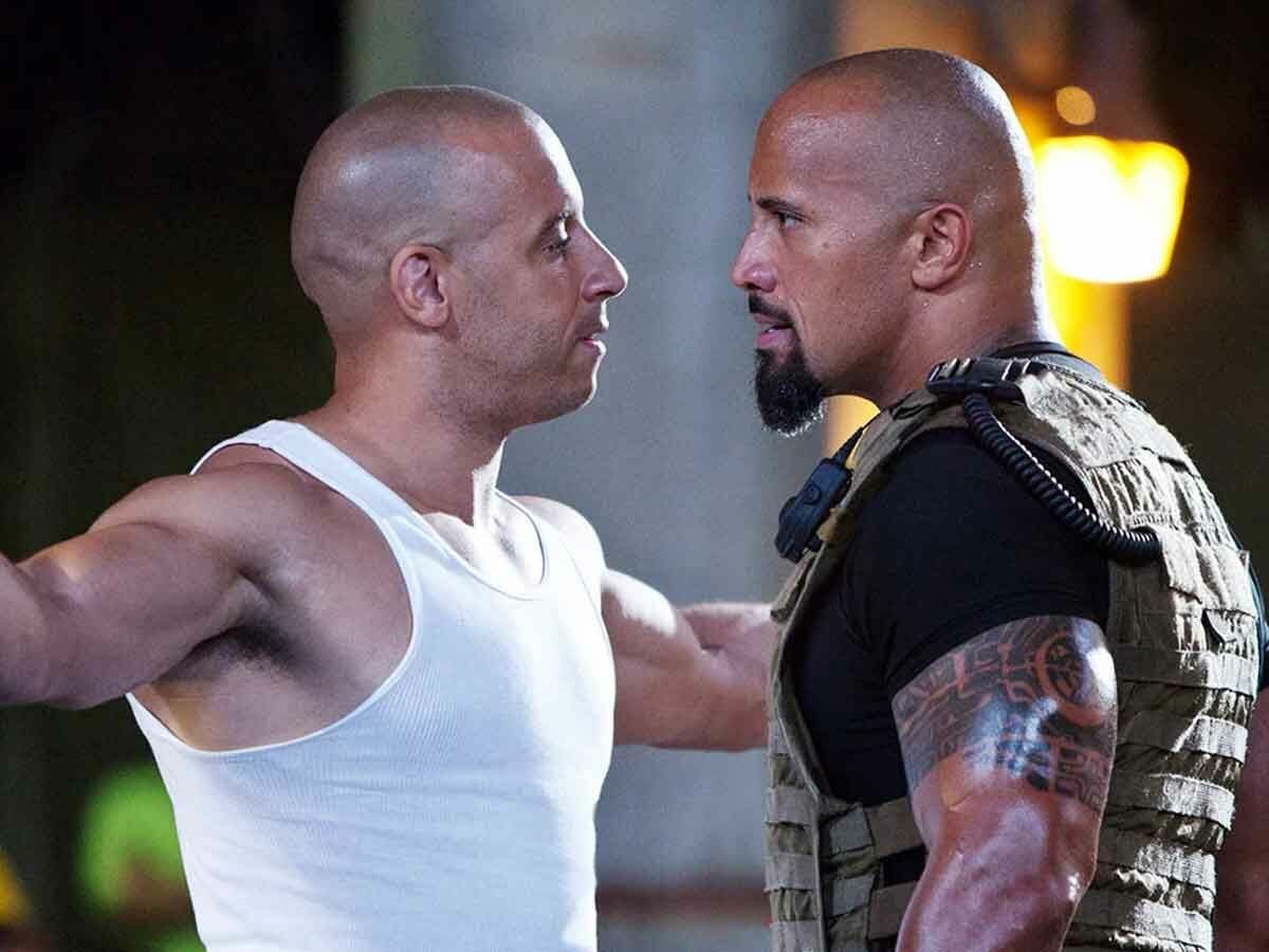 Filme de The Rock faz piada com Vin Diesel e astro comenta