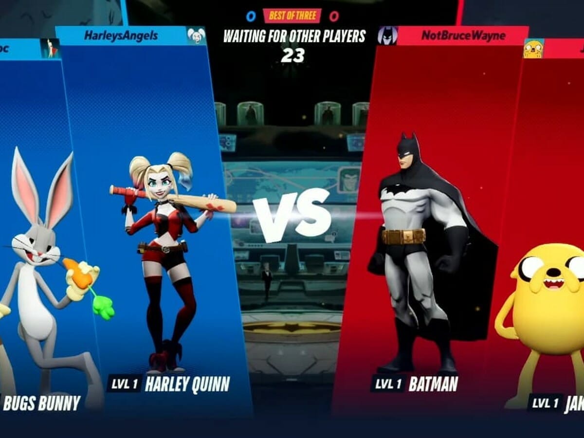 Batman e Superman lutam contra Pernalonga, Salsicha e mais personagens em game