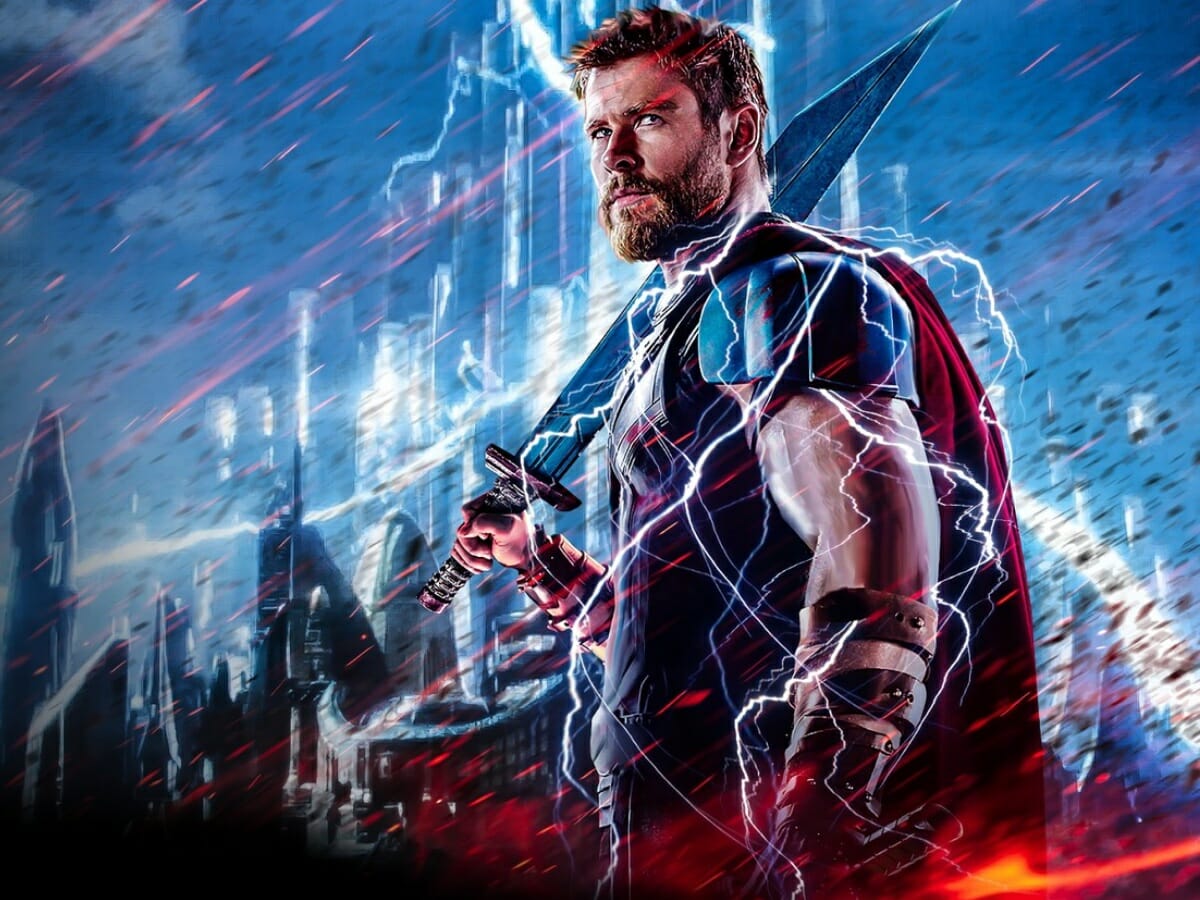 Pôster de Thor 4 mostra Chris Hemsworth com novo traje