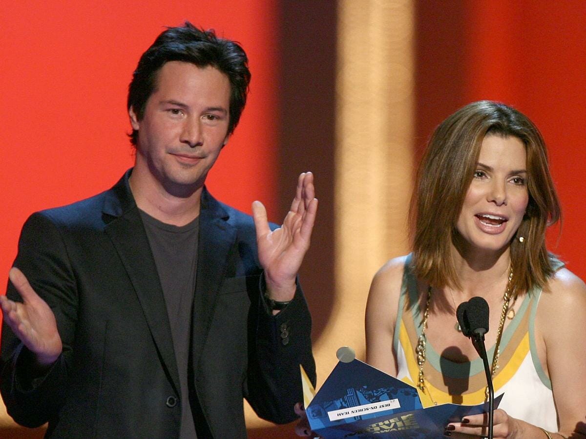 Se amaram muito: A relação platônica de Keanu Reeves e Sandra Bullock