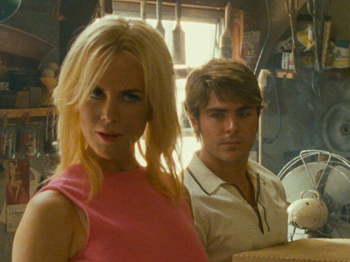 Nicole Kidman realmente fez xixi em cima de Zac Efron em filme
