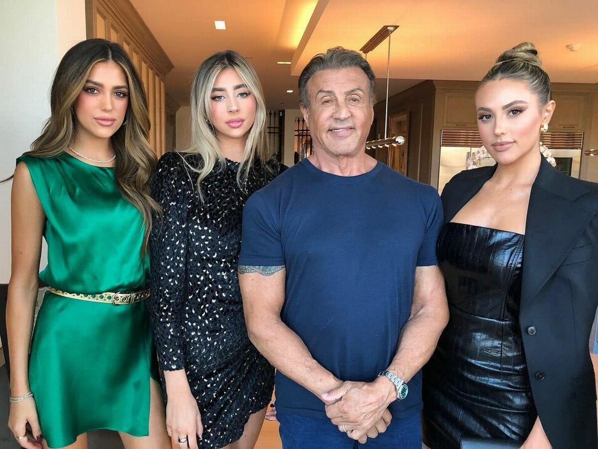 Sylvester Stallone ajuda as filhas em encontros amorosos
