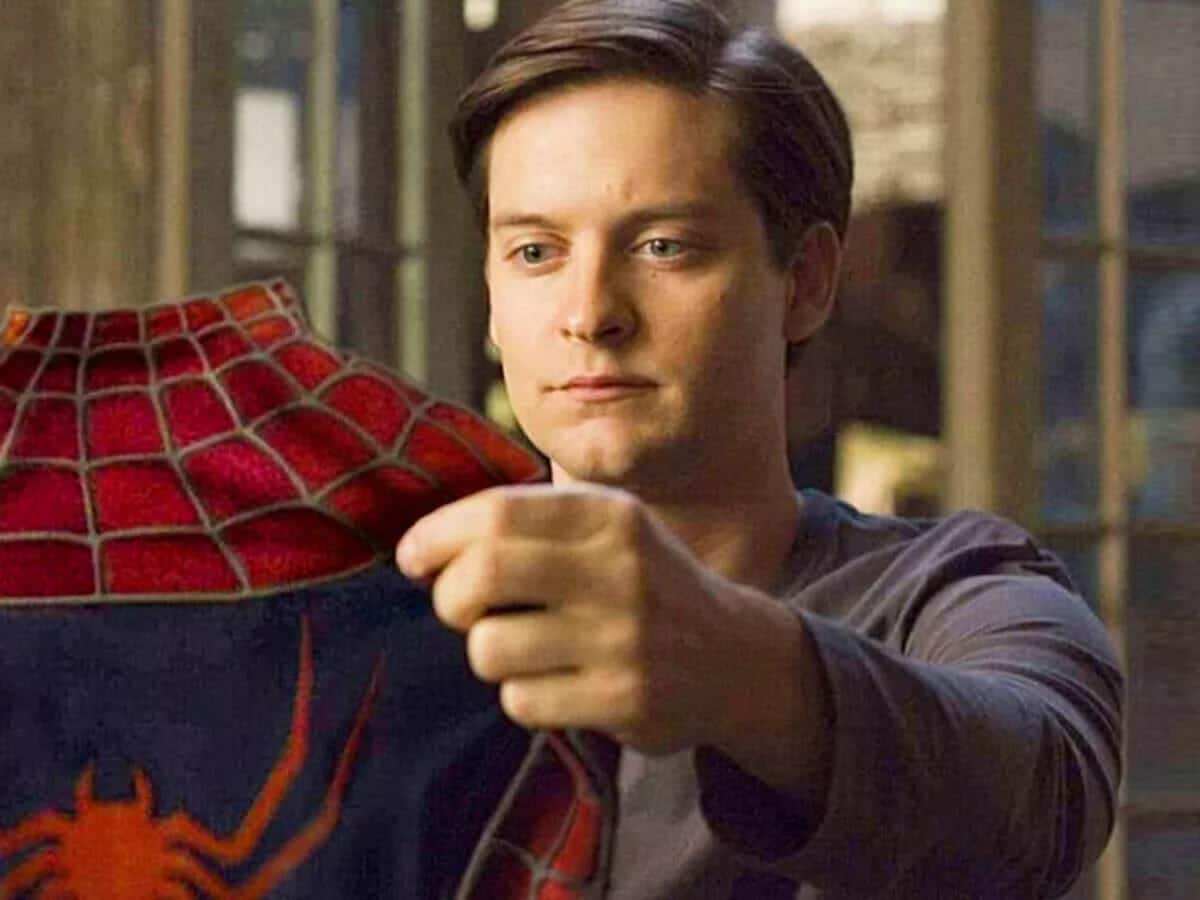 Tobey Maguire interpretou Peter Parker na trilogia do Homem-Aranha de Sam Raimi