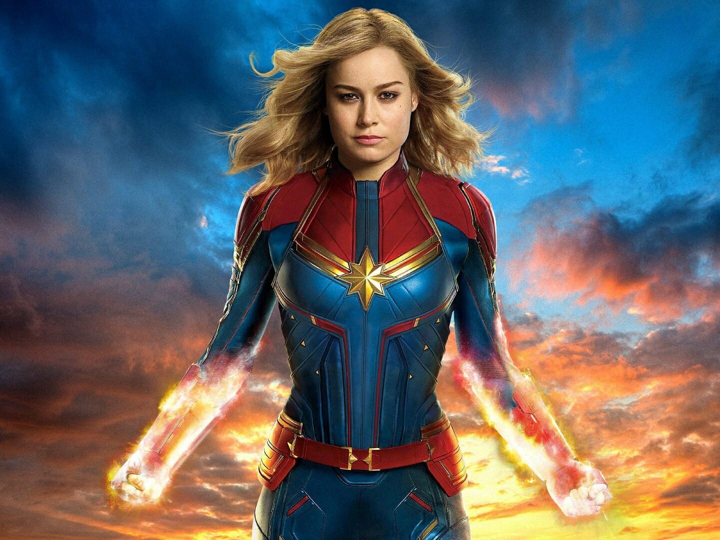 Brie Larson posta sobre Capitã Marvel 2 no Twitter
