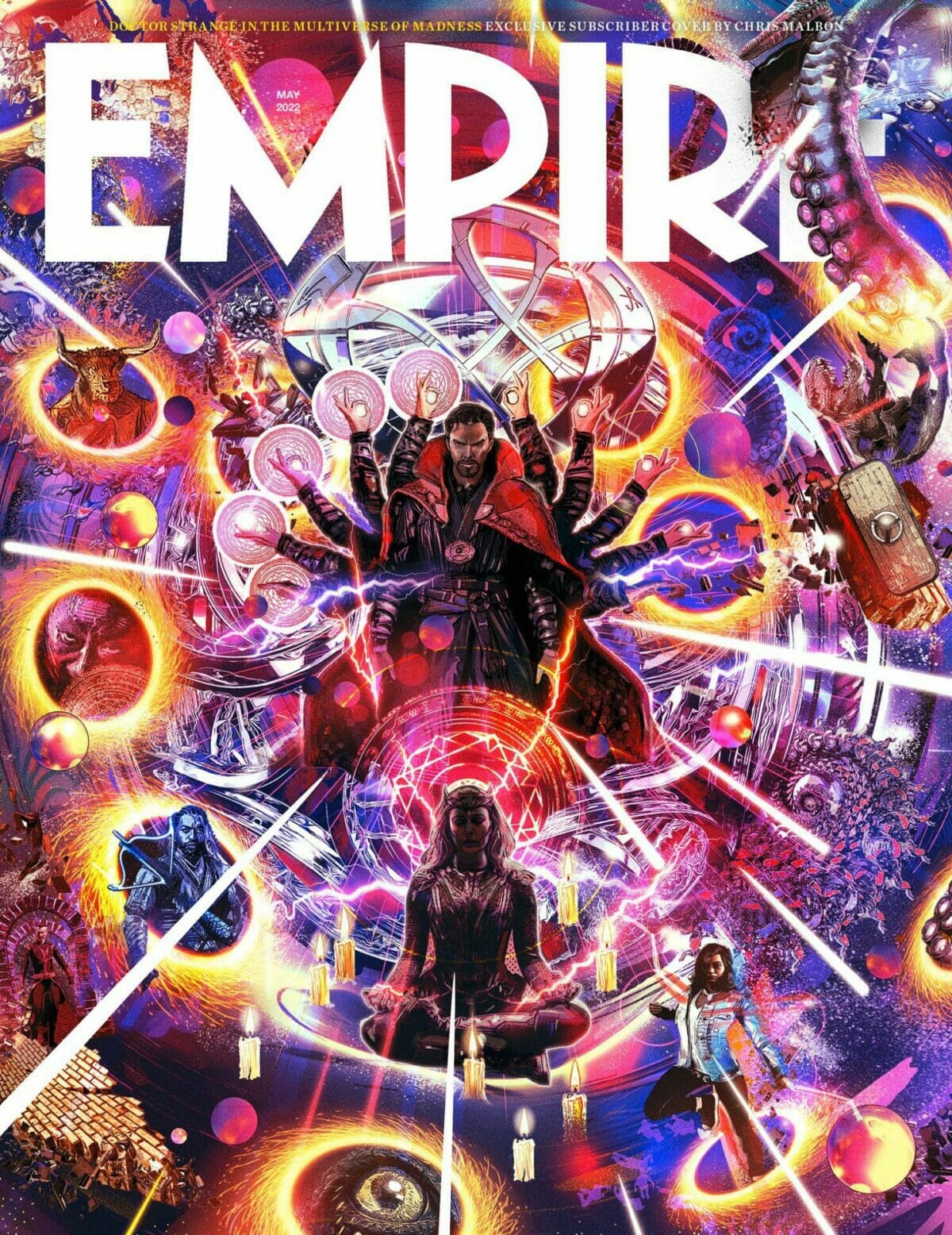 Doutor Estranho 2 na capa da Empire