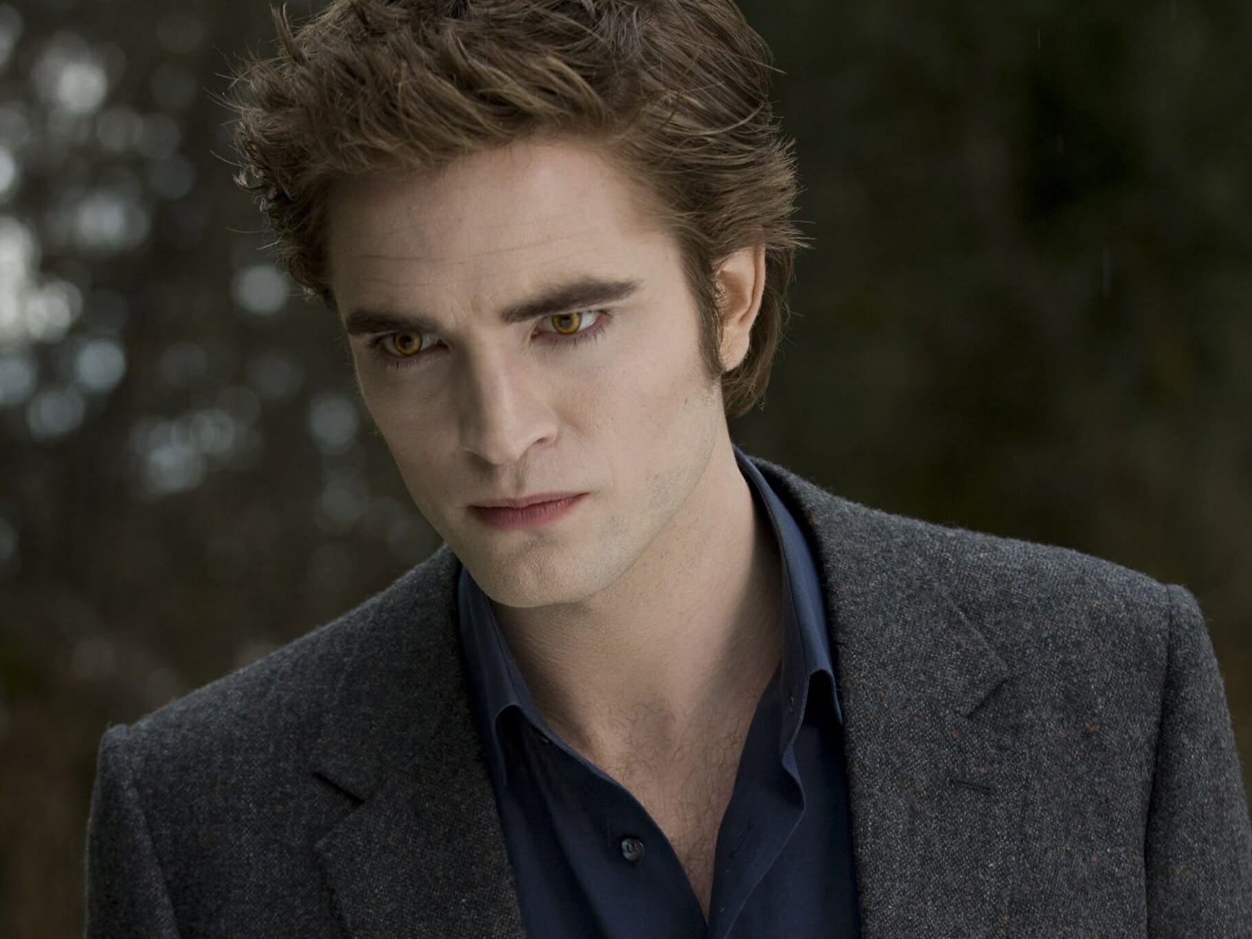 Robert Pattinson foi o ator principal da saga Crepúsculo