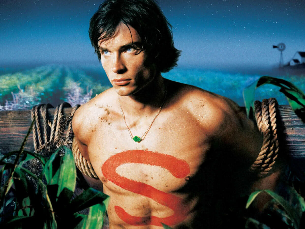 Tom Welling como Clark Kent em Smallville: As Aventuras do Superboy