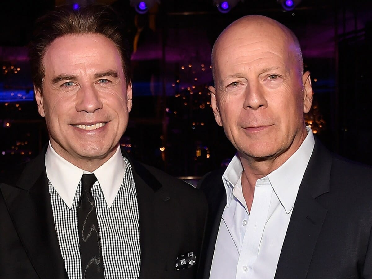 John Travolta e Bruce Willis trabalharam juntos em Pulp Fiction