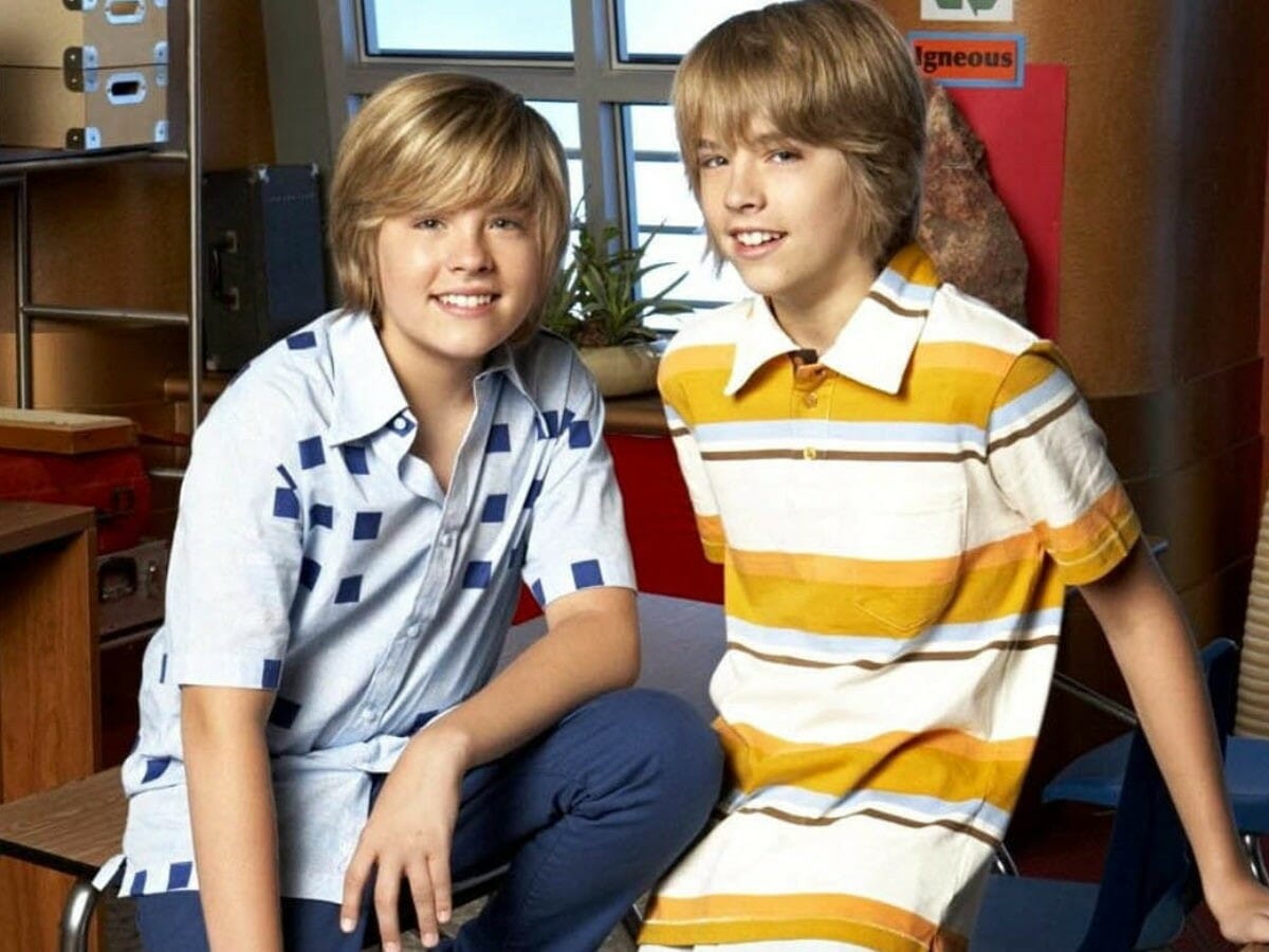 Dylan e Cole Sprouse em Zack & Cody: Gêmeos em Ação