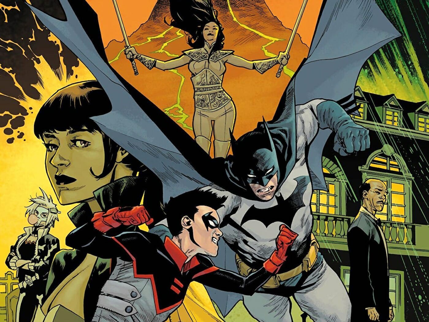 Capa da HQ Batman vs. Robin
