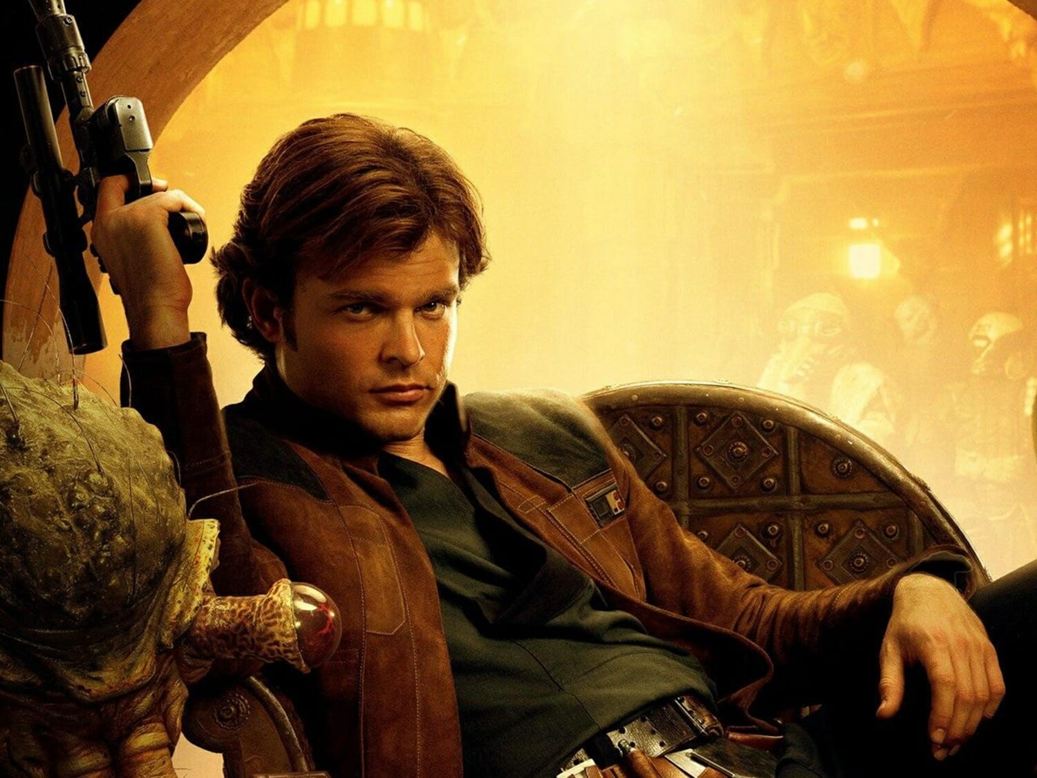 Alden Ehrenreich em Han Solo: Uma História Star Wars