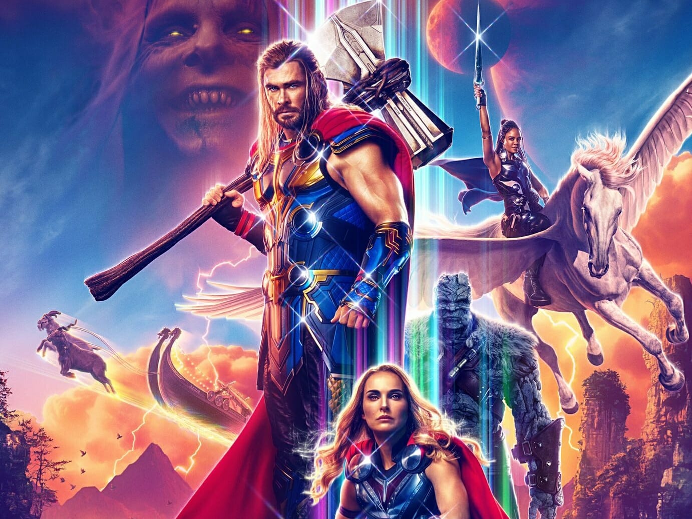 Novo pôster de Thor: Amor e Trovão