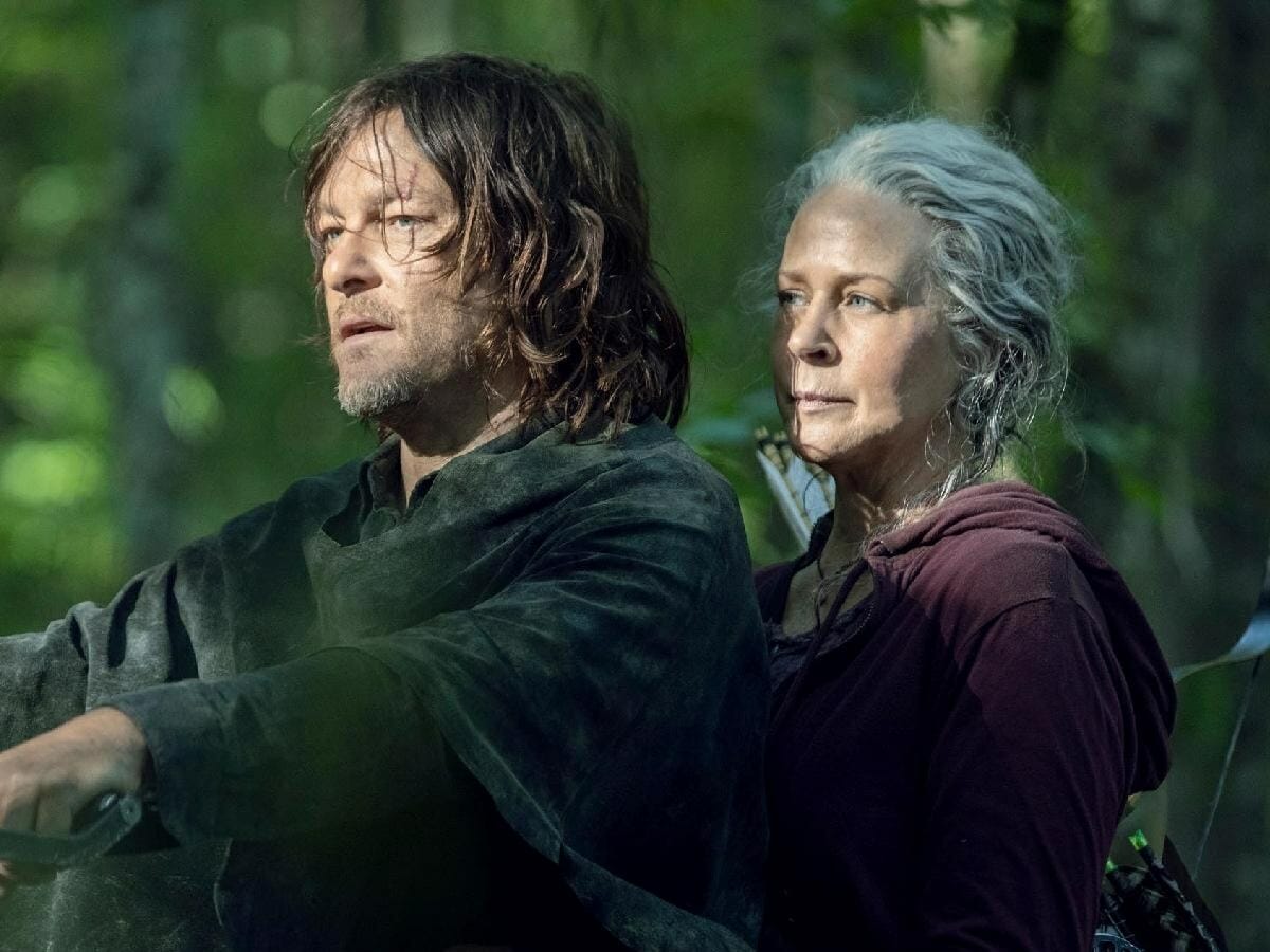 Daryl e Carol em The Walking Dead