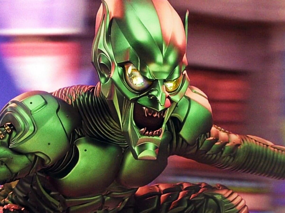 Willem Dafoe como o Duende Verde em Homem-Aranha