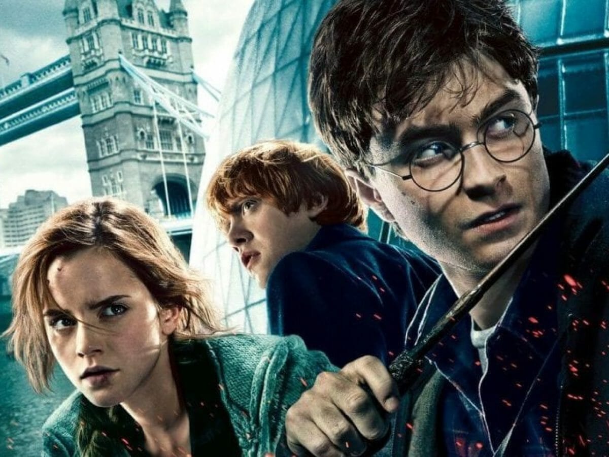 Emma Watson, Rupert Grint e Daniel Radcliffe na franquia Harry Potter