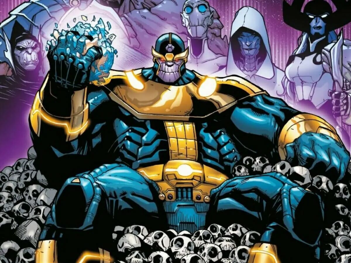 Thanos nos quadrinhos da Marvel