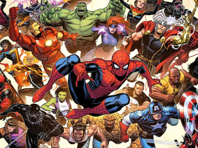 Heróis da Marvel nos quadrinhos