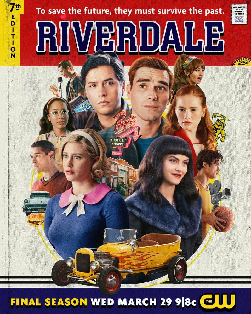 Cartel de la temporada 7 de Riverdale