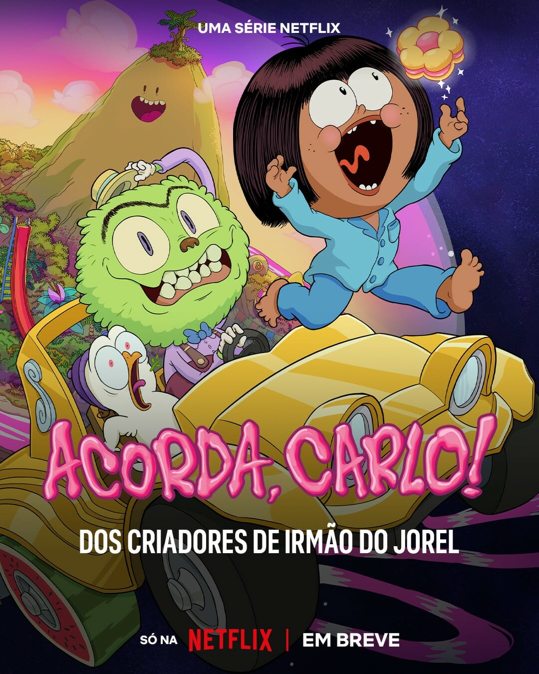 Acorda, Carlo: Série dos criadores de Irmão do Jorel ganha trailer na Netflix 1